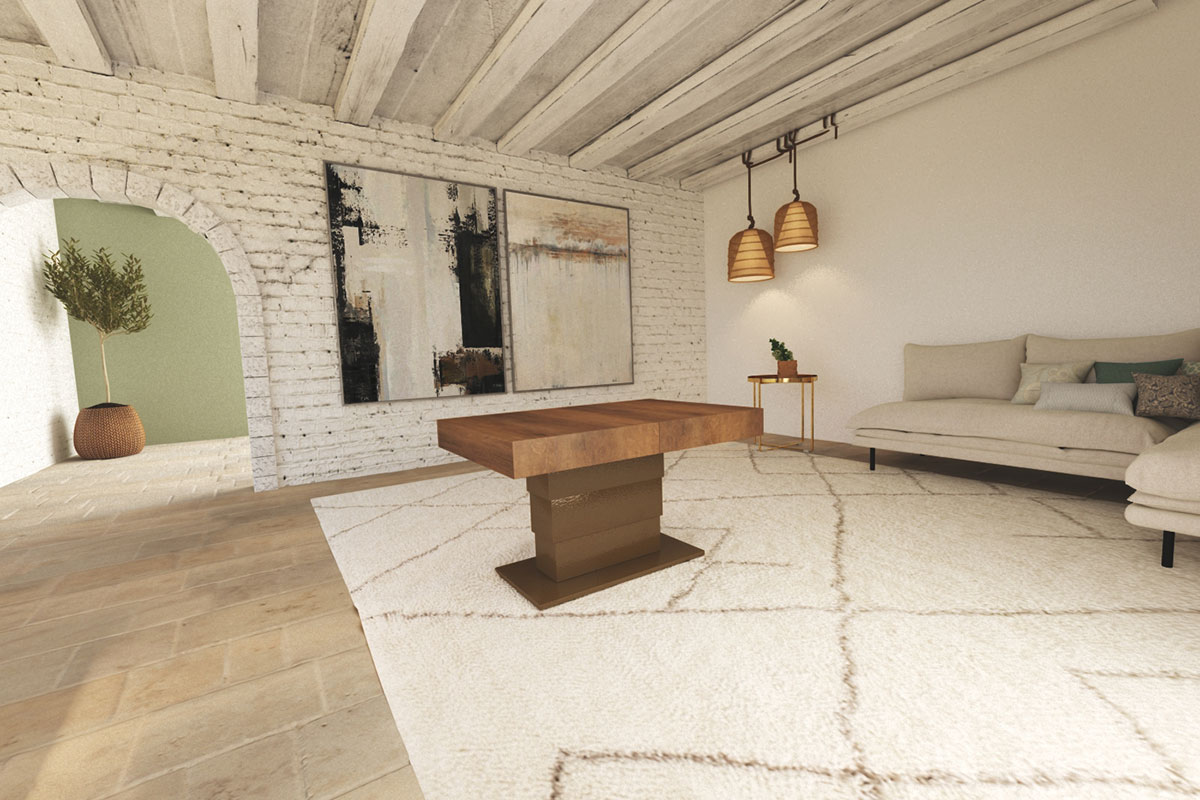 Tavolo alzabile per casa vacanze