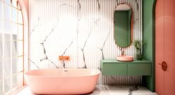 Bagno 2020 - Rosa e verde